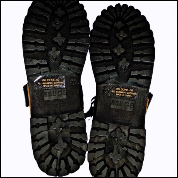 NWOT* ROUGE! OLIVE SUEDE FAUX FUR-LINED BOOTS Sz 37UK - Picture 4 of 11